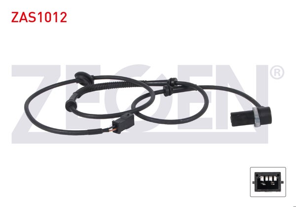 ZEGEN ZAS1012 | ABS Sensörü Arka Sol-Sağ Audi A4 B6 00-04