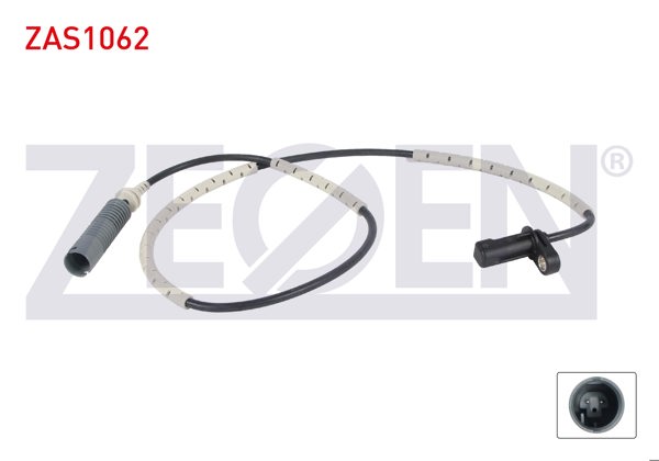 ZEGEN ZAS1062 | ABS Sensörü Arka Sol-Sağ BMW 1 Serisi (E87) 05-11 / 3 Serisi (E90) 05-11 (Aktif Direksiyon Sıstemıne Sahıp Araclar İçin)