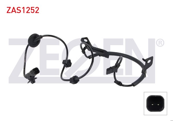 ZEGEN ZAS1252 | ABS Sensörü Arka Sol Mitsubishi Asx 10-/ Lancer VIII 08-/ Outlander II III 06 -
