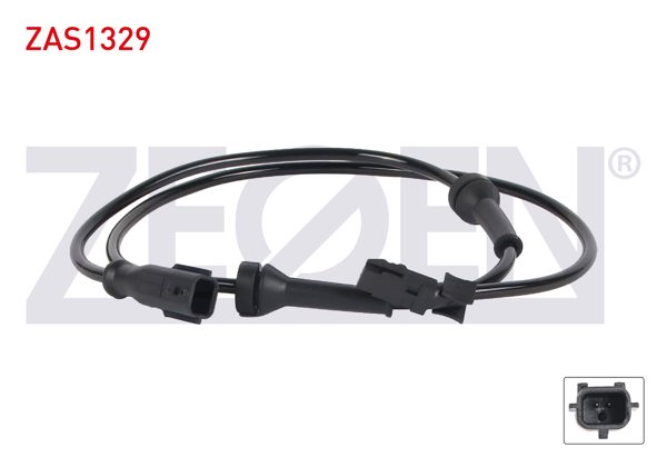 ZEGEN ZAS1329 | ABS Sensörü Arka Sol-Sağ Renault Megane II 02-08 / Scenic II 03-09 (Soketlı)