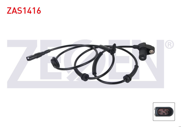 ZEGEN ZAS1416 | ABS Sensörü Ön Sol-Sağ Ford Transit (V185) Onden Çekişli 125 Hp 2001-2006