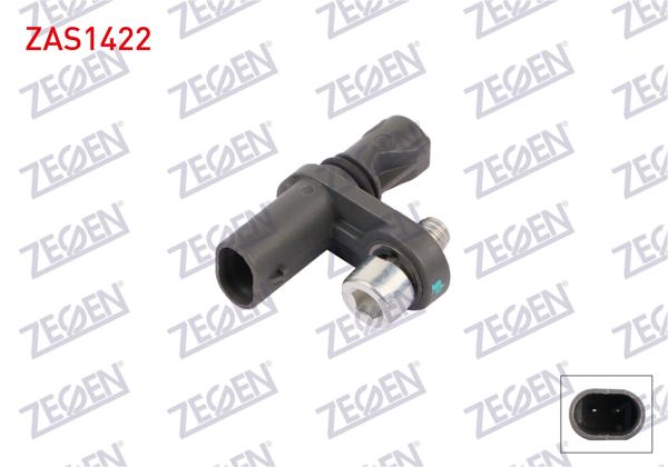 ZEGEN ZAS1422 | ABS Sensörü Arka Peugeot 2008-208 19-/ 3008-5008 16-/ 508-Partner-Rifter 18-/ Berlingo 18 -