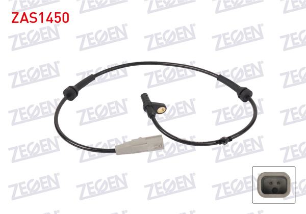 ZEGEN ZAS1450 | ABS Sensörü Arka Sol Nissan Qashqai II 13-/ Renault Kadjar 15-22