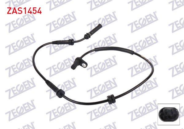 ZEGEN ZAS1454 | ABS Sensörü Ön Sol-Sağ BMW 3 Serisi (F30) 13-18 / 4 Serisi (F32 F36) 14-20 (Xdrıve Araclar İçin) (Park Yardımı Olmayan Araclar İçin)