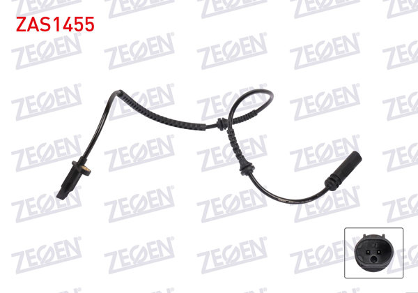 ZEGEN ZAS1455 | ABS Sensörü Ön Sol-Sağ BMW 2 Serisi (F45, F46) 13-21 / X1 14-22 / Mini Counryman Clubman 14 -