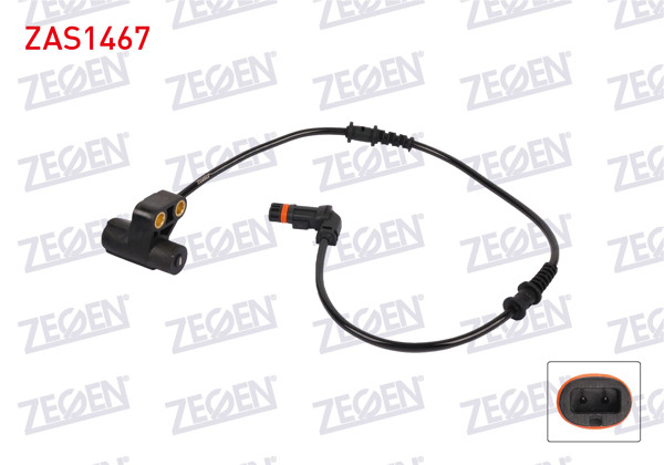 ZEGEN ZAS1467 | ABS Sensörü Ön Sağ Mercedes A Serisi (W168) 97-04 / Vaneo (W414) 02-05