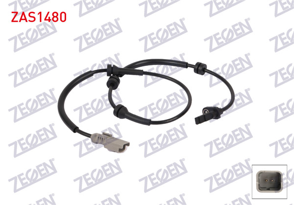 ZEGEN ZAS1480 | ABS Sensörü Ön Sol-Sağ Citroen C4 Picasso 13-18 / Peugeot 308 13-21