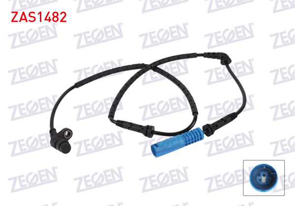 ZEGEN ZAS1482 | ABS Sensörü Ön Sol-Sağ Land Rover Range Rover 2002-2012 (Mavi Soket)