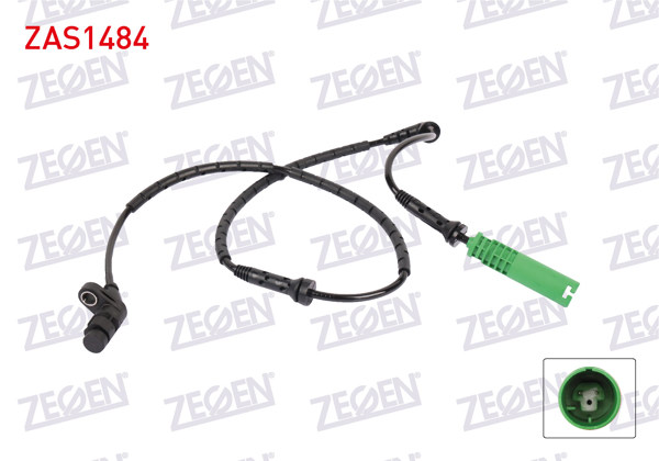 ZEGEN ZAS1484 | ABS Sensörü Ön Sol-Sağ Land Rover Range Rover III 2005-2012 (Yesıl Soket)