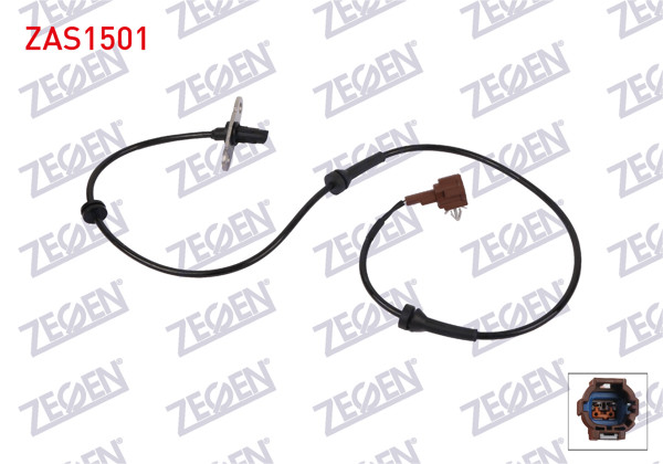 ZEGEN ZAS1501 | ABS Sensörü Arka Sol Nissan Navara Np300 05-/ Pathfinder III 05 -