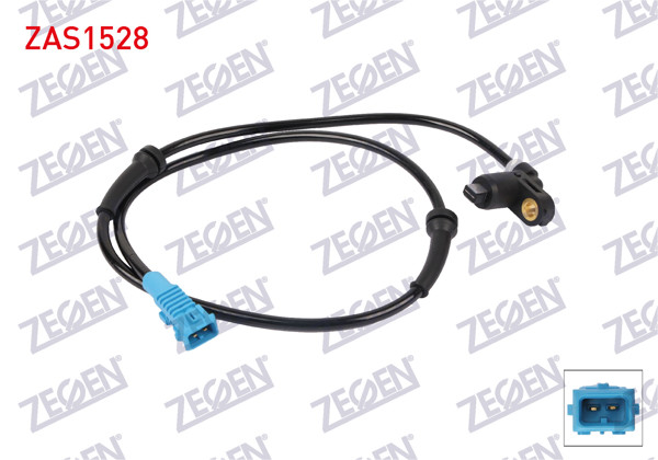 ZEGEN ZAS1528 | ABS Sensörü Ön Sol-Sağ Peugeot 206 98-12