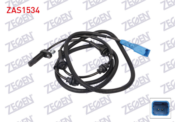 ZEGEN ZAS1534 | ABS Sensörü Ön Sol-Sağ Citroen C5 08-15 / Peugeot 407 04-10