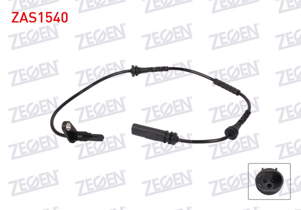 ZEGEN ZAS1540 | ABS Sensörü Arka Sol-Sağ BMW 1 Serisi (F40) 19-/ 2 Serisi (F44 F46) 14-/ X1 (F48) 14-22