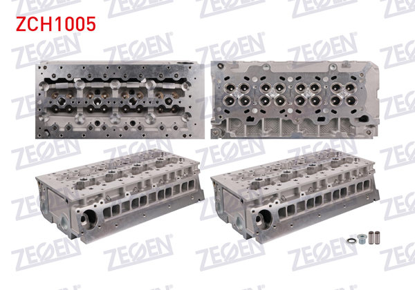 ZEGEN ZCH1005 | Silindir Kapağı Düz Tip Enjektorlu Fiat Ducato (250) 2.3 JTD 2006-2014 / Iveco Daily V 2.3D / Karsan J10 Premıer 2.3D 2010-(F1ae3481a-F1ae3481b-F1ae0481c-Euro 5)