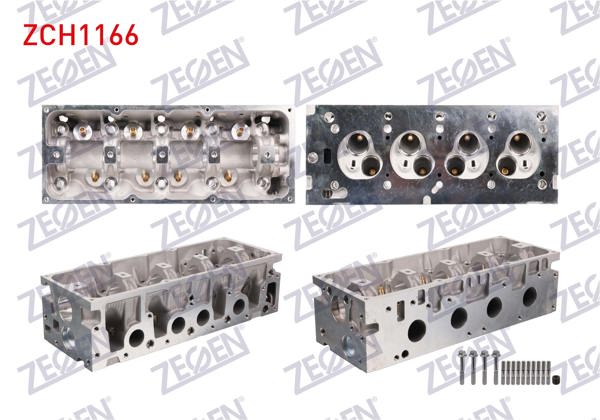 ZEGEN ZCH1166 | Silindir Kapağı (Yan Kanal) (Tek Nokta Enj.) Clio II 1.6 8V (K7j-E7j) 1998-2005