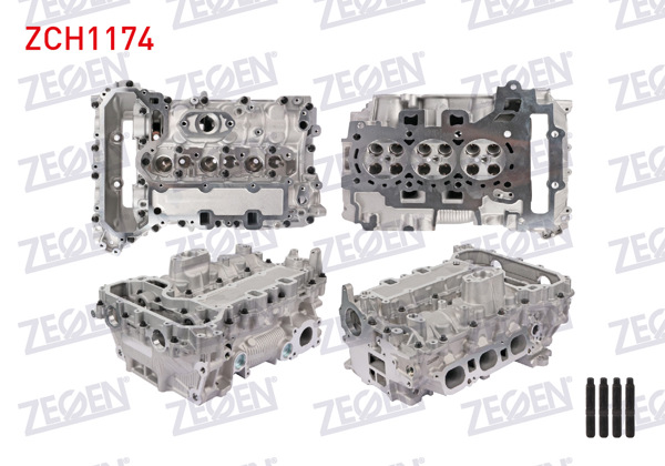 ZEGEN ZCH1174 | Silindir Kapağı Citroen C3 1.2 Puretech 2017-/ C4 1.2 Thp 2014-/ Peugeot 308 II 1.2 Thp 2014-/ 208 1.2 2018-/ Opel Corsa F 1.2 2019 -