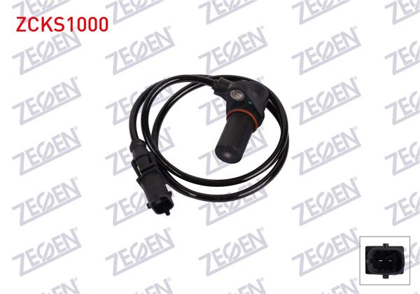 ZEGEN ZCKS1000 | Krank Devir Sensörü Kablolu 710 mm Alfa Romeo 1.4-1.6-1.8-2.0 145 96-01 / 146 97-00 / 156 97-05 / 166 98-00 / Spıder 98-05 / Fiat Bravo 98-01 / Marea 99-02 / Coupe 98-00 / Lancıa Thesıs 02-09