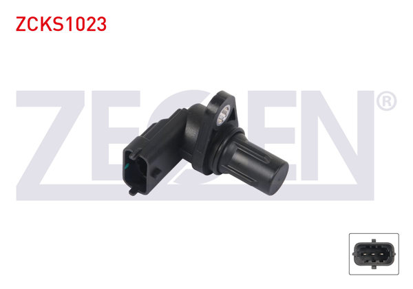 ZEGEN ZCKS1023 | Krank Devir Sensörü 0.9-1.2-1.4 Alfa Romeo Mıto 08-13 / Fiat 500 12-/ 500L 13-/ Bravo II 07-14 / Doblo 10-/ Fiorino 14-/ G.Punto 05-/ Linea 07-/ Panda 12-/ Punto 13-/ Egea 15-/ Jeep Compass 17 -