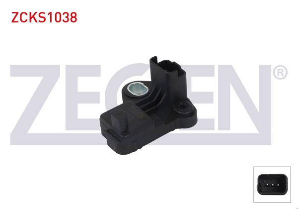 ZEGEN ZCKS1038 | Krank Devir Sensörü Citroen Berlingo 1.6 HDI 05-11 / C4 1.6 HDI 06-11 / C5 II 1.6 HDI 04-/ Ford Fiesta V 1.4 TDCI 01-08 / Peugeot 206 1.4 HDI 01-09 / 207 1.4 HDI 06-15 / Partner 1.6 HDI 08-(Dv6-Dv4-F6ja)