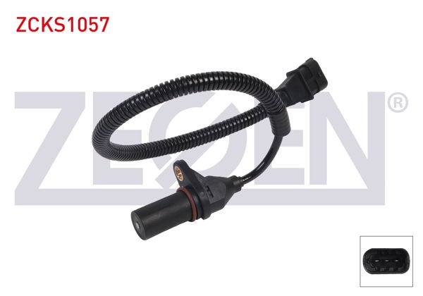 ZEGEN ZCKS1057 | Krank Devir Sensörü Kablolu 435 mm Hyundai Accent II 1.5 CRDI D3ea, D3da 2002-2005 / Getz 1.5 CRDI D3ea 2003-2005 / Tucson 2.0 CRDI D4ea 2004-2010 / Kia Sportage II 2.0 CRDI D4ea 2005 -
