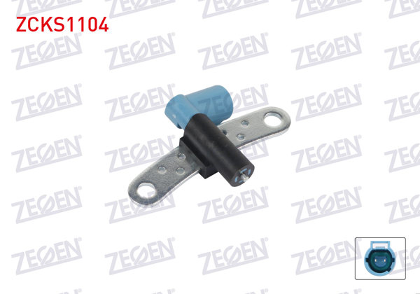 ZEGEN ZCKS1104 | Krank Devir Sensörü Renault Clio III 1.2 D4f 764 2005-2014 / Clio IV 1.2 16V D4f 740, D4f 728 2012-/ Megane I 1.6 I K7m 720 1996-1999 / Dacia Logan 1.2 16V D4f 732 2006-/ Sandero 1.4 K7j 710 2008 -