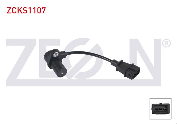 ZEGEN ZCKS1107 | Krank Devir Sensörü Kablolu 250mm Mitsubishi Carisma 1.9 TD F8qt 1996-2000 / Renault Thalia I 1.6 K7m 746 1998-/ Clio 1.2-1.4-1.6 1990-2005 / Megane 1.6-1.4 1995-2003 / Laguna 1.8-2.0 1995-2001