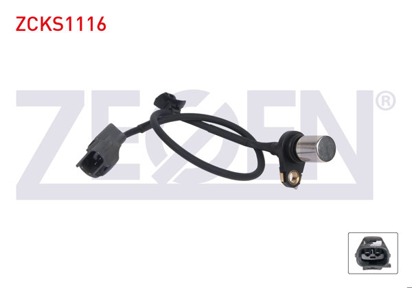 ZEGEN ZCKS1116 | Krank Devir Sensörü Kablolu 460 mm Toyota Auris 1.4 4Zz-Fe 2007-2012 / Corolla 1.6 16V 3Zz-Fe 1999-2001 / Corolla Verso 1.6 Vvt-I 3Zz-Fe 2001-2004 / Avensis 1.6 Vvt-I 3Zz-Fe 2003-2008