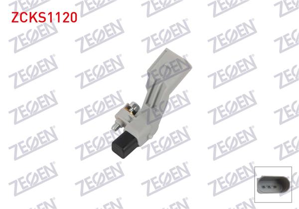 ZEGEN ZCKS1120 | Krank Devir Sensörü VW Amarok 2.0 TDI 2012-/ Golf VI 1.2 TSI 2010-2012 / Tiguan 1.4 TSI 2008-2018 / Transporter V 2.0 TDI 2009-2015 / A3 1.4 TFSI Cmsa, Caxc 2007-2012 / Leon 1.4 TSI Caxc 2007-2012