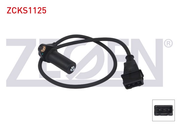ZEGEN ZCKS1125 | Krank Devir Sensörü Kablolu 525 mm VW Caddy II Mpv 1.9 TDI 1996-2004 / Audi A4 B5 1.9 TDI Avg, Afn 1996-2000 / A6 C5 1.9 TDI Afn, Avg 1997-2000 / Seat Cordoba 1.9 TDI Alh, Agr, Ahu, 1Z 1996-2002