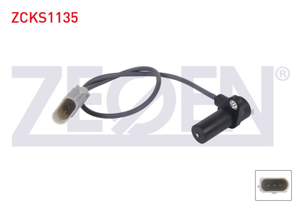 ZEGEN ZCKS1135 | Krank Devir Sensörü Kablolu 450 mm Volkswagen Touareg 4.2 V8 2002-2006 / Audi A6 C5 4.2 Quattro Asg, Ars, Awn, Art 1998-2005 / A8 D2 3.7 Quattro Aew, Akj 1995-1998