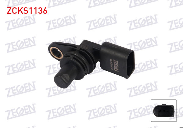 ZEGEN ZCKS1136 | Krank Devir Sensörü VW Bora I 1.6 16V 2000-2005 / Golf IV 1.6 16V 2000-2005 / Audi A2 1.4 Aua, Bby 2000-2005 / Seat Leon 1.6 16 V Bcb, Azd, Atn, Aus 2000-2006 / Skoda Fabia II 1.4 Cggb, Bxw 2007-2014