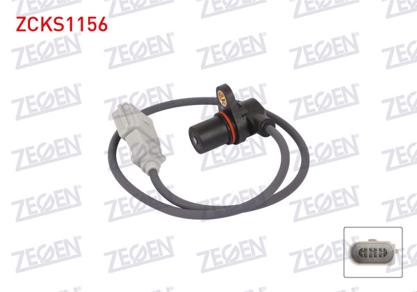 ZEGEN ZCKS1156 | Krank Devir Sensörü Kablolu 570mm Audi A3 Hb 1.6 1996-2003 / Volkswagen Polo III Classic 1.6 1995-2001 / Skoda Octavia 1.6 1997-2007 / Seat Leon 1.6 1999-2006
