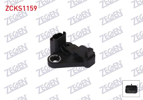 ZEGEN ZCKS1159 | Krank Devir Sensörü Ford Fiesta 1.0 Ecoboost, 1.5 TDCI 2012-/ Focus 1.0 Ecoboost, 1.6 TDCI 2012-/ Fusion / Tourneo-Transit Connect 1.0 Ecoboost, 1.6 TDCI 2013 -
