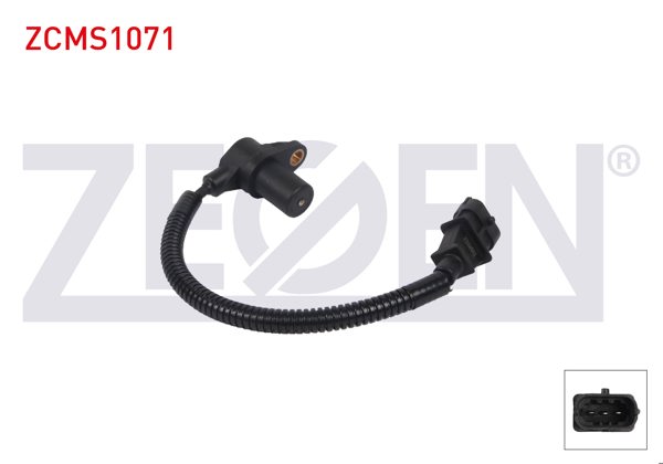 ZEGEN ZCMS1071 | Eksantrik Devir Sensörü Kablolu 240mm Hyundai H-1 / Starex Minibüs / Otobüs 2.5 CRDI 140Hp D4cb, D4be 2002-2007