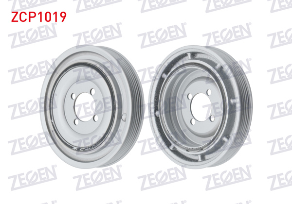 ZEGEN ZCP1019 | Krank Kasnağı Fiat Doblo 1.3 Mjt 2010-/ G. Punto 1.3 Mjt 2005-2012 / 500L 1.3 Mjt 2012-/ Egea 1.3 Mjt 2015-/ Bipper 1.3 HDI 2008-/ Astra H 1.3 CDTI 2004-2010 / Astra J 1.3 CDTI 2009-2016
