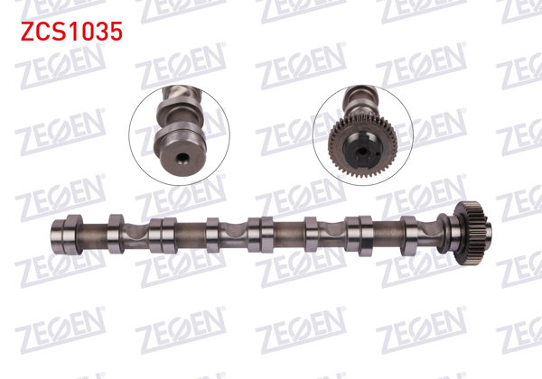 ZEGEN ZCS1035 | Eksantrik Mili Emme Çelik 1.6 TDI-2.0 TDI (Caga-Cagb-Caha-Cayb-Cayc-Cbaa-Cbab-Cffa-Cffb-Ckub) Caddy III 04-15 / Amarok (2Ha) 10-17 / Golf (1K1) 03-09 / Golf (5K1) 09-13 / Audi A3 (8P1) 03-12 / A4 (8K2) 07-15