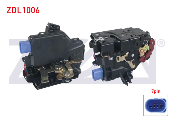 ZEGEN ZDL1006 | Kapı Kilidi Motorlu Sol Arka 7 Pin Volkswagen Golf V-Caddy III-Jetta III-Touareg-Touran 2003-2015 / Skoda Octavia 2004-2012 / Seat Toledo III-Altea 2004 -