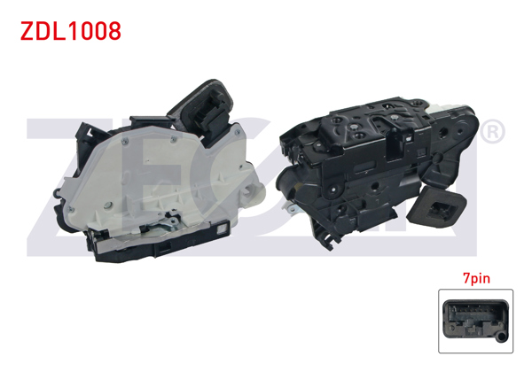 ZEGEN ZDL1008 | Kapı Kilidi Motorlu Sol Ön 7 Pin VW Golf VI-VII-Jetta III-IV-Polo-Sharan-Touran-Passat-Amarok-Caddy IV 08-/ Skoda Octavia-Rapid-Yeti 09-/ Seat Ibiza V-Leon-Alhambra 08 -