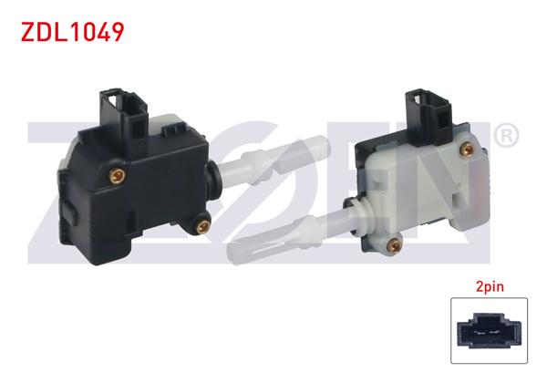 ZEGEN ZDL1049 | Bagaj Kilit Motoru 2 Pin Volkswagen Caddy III-Transporter V-Phaeton 2004-2015 / Touareg 2010-/ Skoda Superb 2002-2010
