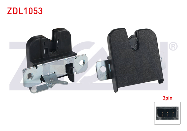 ZEGEN ZDL1053 | Bagaj Kilidi 3 Pin Volkswagen Transporter V 2003-2011