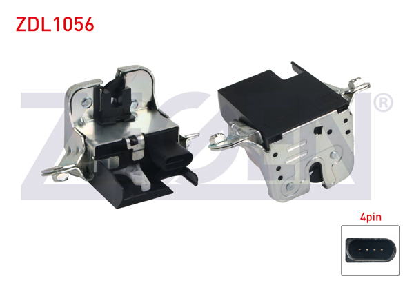 ZEGEN ZDL1056 | Bagaj Kilidi 4 Pin Volkswagen Touareg 2002-2010 / Sharan 1995-2010