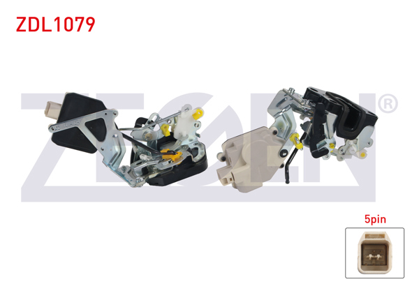 ZEGEN ZDL1079 | Kapı Kilidi Motorlu Sol Arka 5 Pin Hyundai Elantra 2001-2007