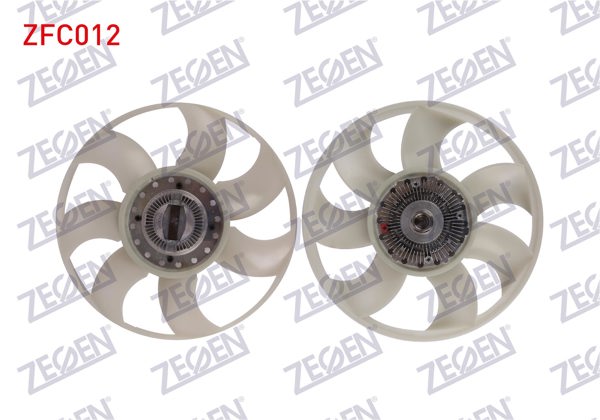 ZEGEN ZFC012 | Fan Termiği Pervanelı Ford Transit (V347) 2.2 TDCI 2006-2014 / Transit (V347) 2.4 TDCI 2006-2014
