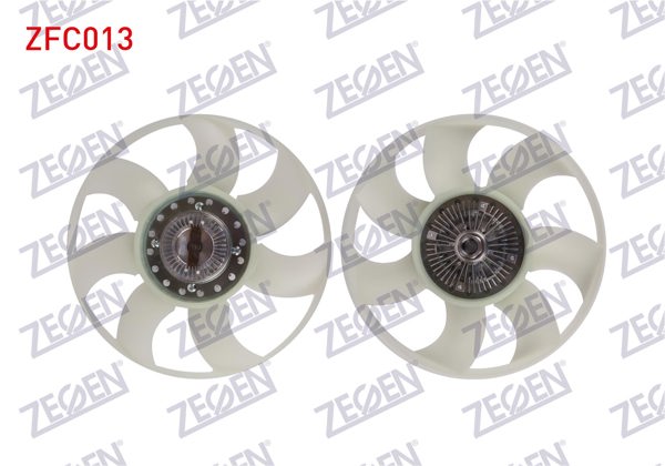 ZEGEN ZFC013 | Fan Termiği Pervanelı Klimalı Ford Transit (V347) 2.2 TDCI 2006-2014 / Transit (V347) 2.4 TDCI 2006-2014