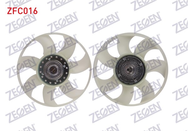 ZEGEN ZFC016 | Fan Termiği Pervanelı Ford Transit (V184) 2.4 TDCI 2000-2006 / Transit (V184) 2.4 Dı 2000-2006 / Transit (V184) 2.4 Tde 2000-2006