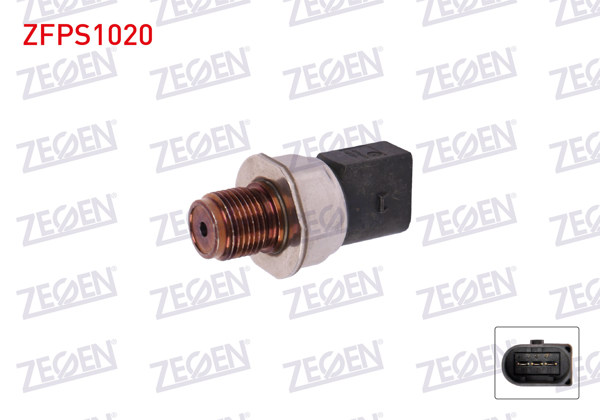 ZEGEN ZFPS1020 | Yakıt Basınç Sensörü Volkswagen Golf VII (5G1) 1.6 TDI 2013 -