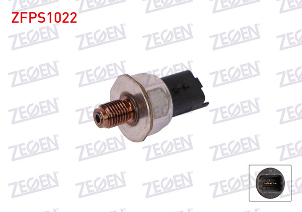 ZEGEN ZFPS1022 | Yakıt Basınç Sensörü Citroen C3 1.4 HDI 2002-/ C4 1.6 HDI 2004-2011 / C-Elysee 1.6 HDI 2012-/ Peugeot 206 1.4 HDI 2001-2009 / 207 1.6 HDI 2009-2013 / 307 1.4 HDI 2001-2005 / 308 1.6 HDI 2007-2014