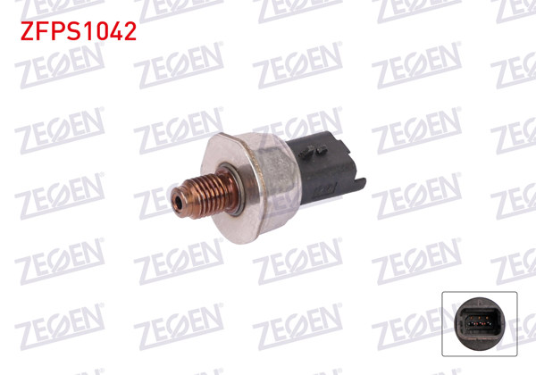 ZEGEN ZFPS1042 | Yakıt Basınç Sensörü Peugeot 207 1.6 HDI 2009-2012 / Peugeot 308 II 1.6 HDI 2013-2021