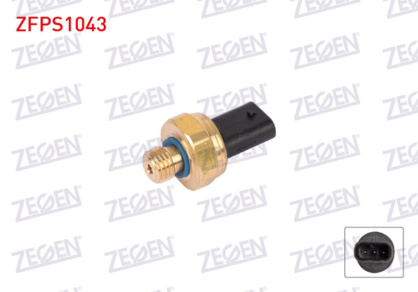 ZEGEN ZFPS1043 | Yakıt Basınç Sensörü BMW 3 Serisi (F30) 316 İ 2012-2016 / F20 116 İ 2011-2015 / Citroen Berlingo 1.6 Bluehdi 2014-/ Peugeot Partner 1.6 Bluehdi 2015 -