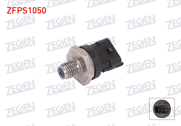 ZEGEN ZFPS1050 | Yakıt Basınç Sensörü Peugeot Boxer 2.8 HDI 00-02 / Citroen Jumper 2.8 HDI 00-02 / Hyundai Accent 1.5 CRDI 02-05 / Getz 1.5 Dı 03-05 / Kia Sportage 2.0 CRDI 04-/ BMW 3 (E46) 330 D 99-05 / 5 (E39) 530 D 98-03